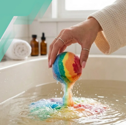 👉 Magiczne Kulki do Kąpieli z Niespodzianką 🎁🌈